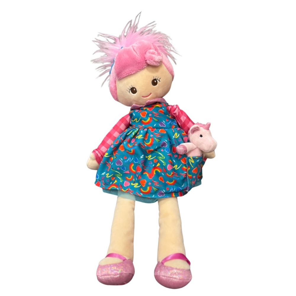 Scentsy Doll Capri with Calypso Unicorn Plush 💜 BOGO